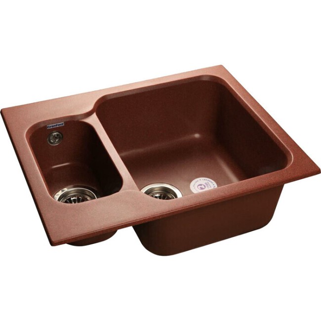 Кухонная мойка GranFest Standart GF-S-615K красный марс Кухонная мойка GranFest Standart GF-S-615K красный марс