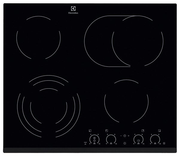 Встраиваемая электрическая варочная панель Electrolux EHF 56747 FK Встраиваемая электрическая варочная панель Electrolux EHF 56747 FK