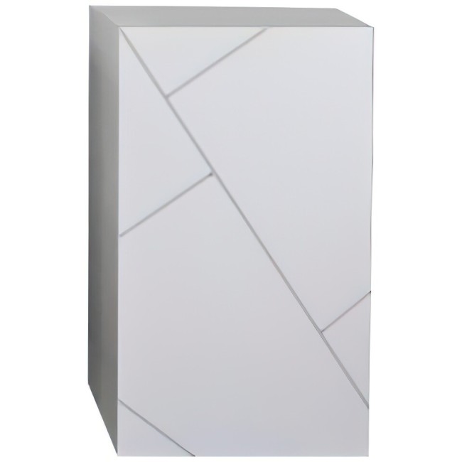 Шкаф навесной Бриклаер КРИСТАЛЛ 60 Белый