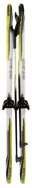 Лыжный комплект Atemi Pulsar 140 75 мм step (с палками) Лыжный комплект Atemi Pulsar 140 75 мм step (с палками)