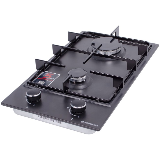 Встраиваемая газовая варочная панель Esperanza HG2S5 B