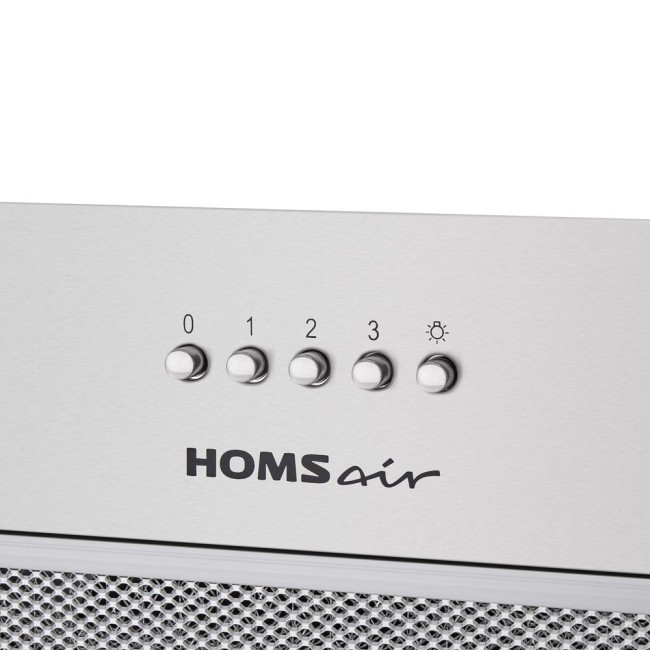 Встраиваемая вытяжка HOMSair Camelia Power 60 нержавейка