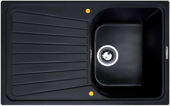 Кухонная мойка Zigmund & Shtain Klassisch 790 черный базальт Кухонная мойка Zigmund & Shtain Klassisch 790 черный базальт