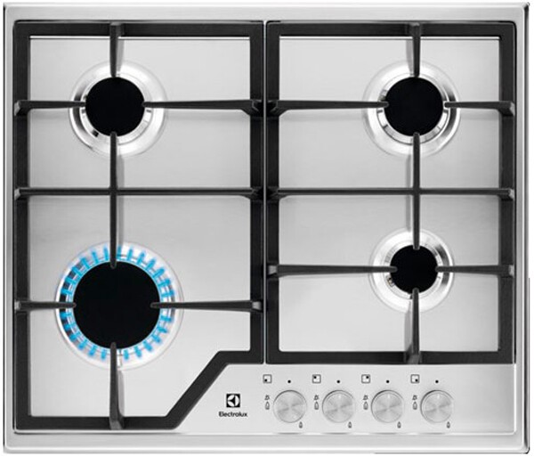 Встраиваемая газовая варочная панель Electrolux KGS 6426 SX Встраиваемая газовая варочная панель Electrolux KGS 6426 SX