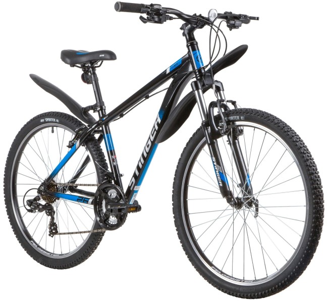 Велосипед Stinger 26AHV.ELEMSTD.16BK0 черный