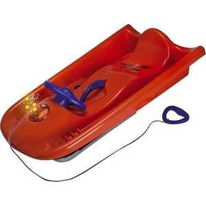 Корыто KHW Snow Flyer de Luxe (красный) тормоз/лыжня/фонарь 21250/21251