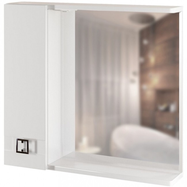 Зеркало-шкаф Mixline Квадро-75 (533267)