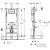 Комплект инсталляция и унитаз подвесной Geberit 458.124.21.1-M131