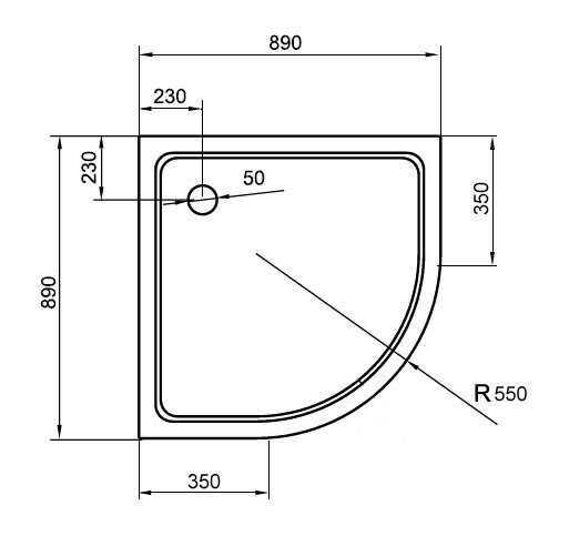 Душевой уголок Niagara NG 001 Душевой уголок Niagara NG 001