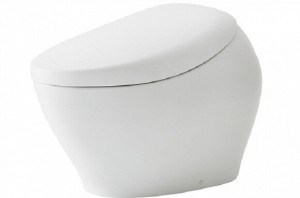 Унитаз напольный Toto NEOREST NX (CS901VR#NW1) белый/золото