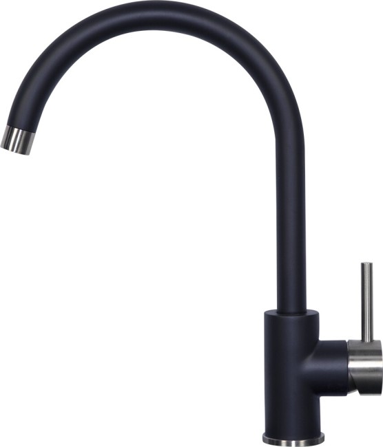 Смеситель для мойки Zigmund & Shtain ZS 1600 черный базальт Смеситель для мойки Zigmund & Shtain ZS 1600 черный базальт