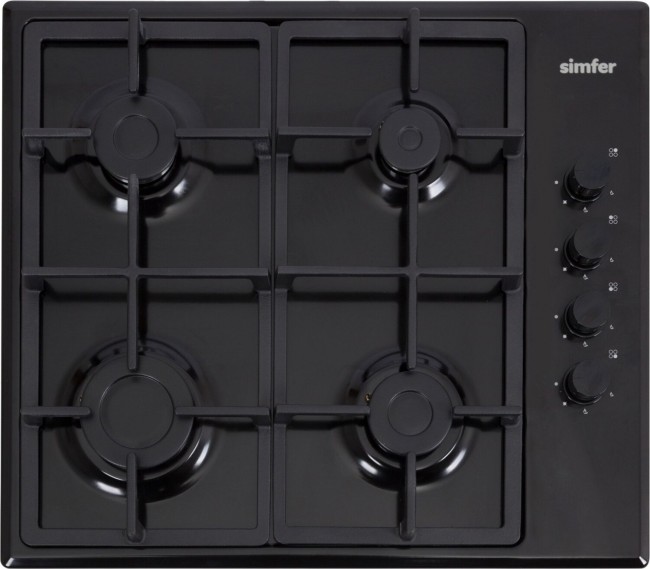 Встраиваемая газовая варочная панель Simfer H60Q40B415