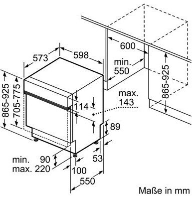 Встраиваемая посудомоечная машина Siemens SX 578S03