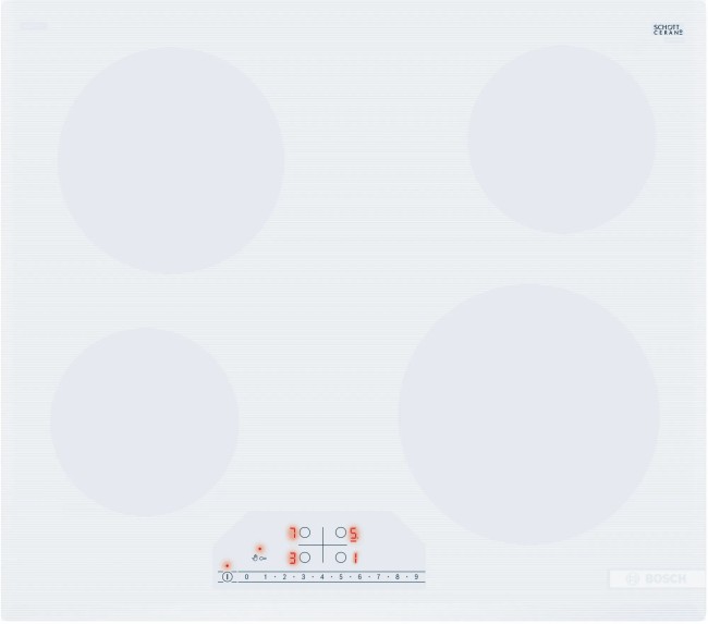 Встраиваемая электрическая варочная панель Bosch PKE612FA2E Встраиваемая электрическая варочная панель Bosch PKE612FA2E