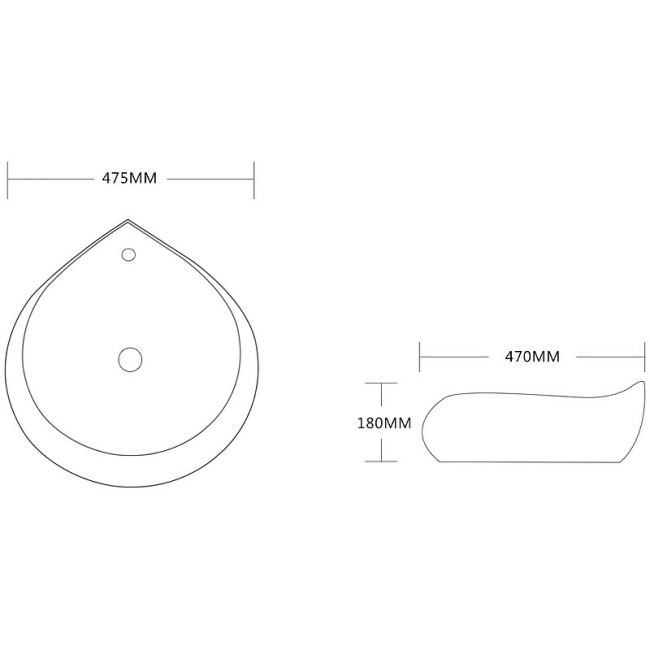 Раковина накладная Cerutti SPA CR045E Раковина накладная Cerutti SPA CR045E