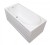 Ванна акриловая Aquanet WEST 150*70 (NEW) к/с71 (240462) Ванна акриловая Aquanet WEST 150*70 (NEW) к/с71 (240462)