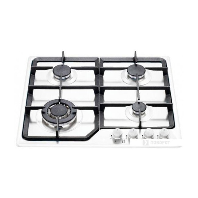 Встраиваемая газовая варочная панель Ardesia F 6V4 GT WHITE Встраиваемая газовая варочная панель Ardesia F 6V4 GT WHITE