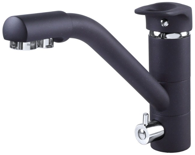 Смеситель для мойки Zigmund & Shtain ZS 1100 темная скала Смеситель для мойки Zigmund & Shtain ZS 1100 темная скала