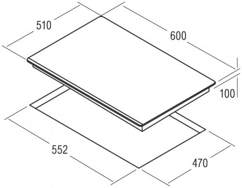 Встраиваемая газовая варочная панель Cata LCI 631 A BK/A