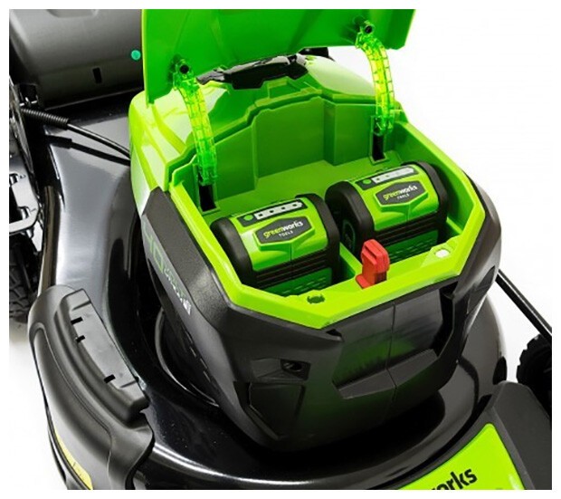 Газонокосилка аккумуляторная GreenWorks GD40LM46SP (2506807)