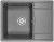 Кухонная мойка Kuppersberg Roys 50 NL 1B1D dark rock Кухонная мойка Kuppersberg Roys 50 NL 1B1D dark rock