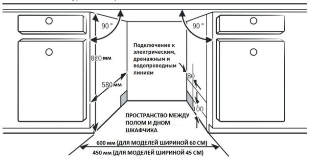 Встраиваемая посудомоечная машина Oasis PM-10V6