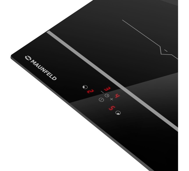 Встраиваемая индукционная варочная панель Maunfeld MVI31.2HZ.2BT-BK
