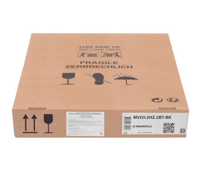 Встраиваемая индукционная варочная панель Maunfeld MVI31.2HZ.2BT-BK