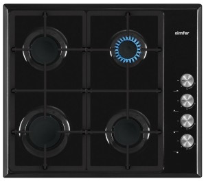 Встраиваемая газовая варочная панель Simfer H60Q40B416 Встраиваемая газовая варочная панель Simfer H60Q40B416