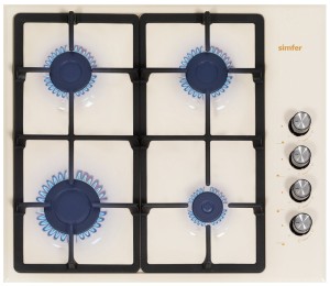 Встраиваемая газовая варочная панель Simfer H60Q41R416