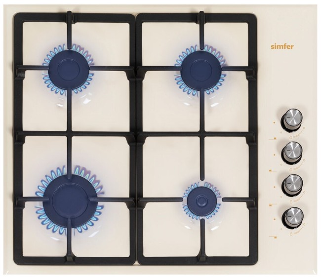 Встраиваемая газовая варочная панель Simfer H60Q41R416