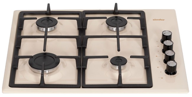 Встраиваемая газовая варочная панель Simfer H60Q41R416