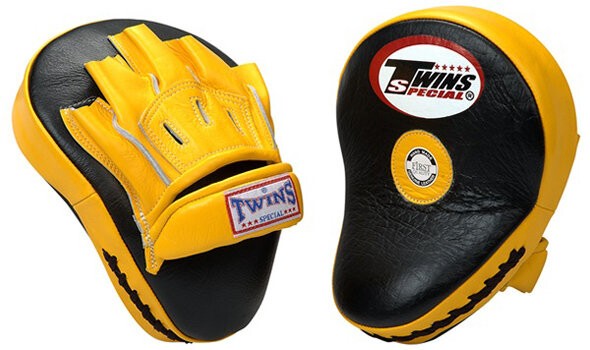 Лапы Twins PML-10 черный/желтый