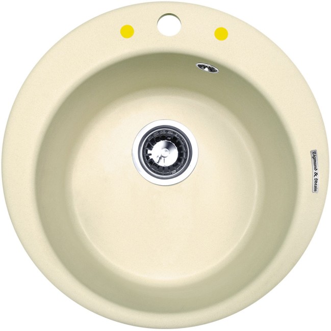 Кухонная мойка Zigmund & Shtain Kreis 480 молодое шампанское Кухонная мойка Zigmund & Shtain Kreis 480 молодое шампанское