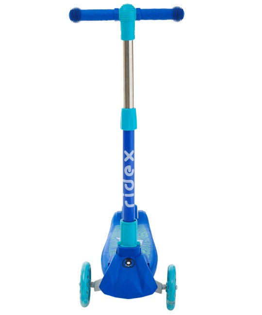 Самокат Ridex 3-х колесный Wave, 120/90 мм синий/голубой Самокат Ridex 3-х колесный Wave, 120/90 мм синий/голубой