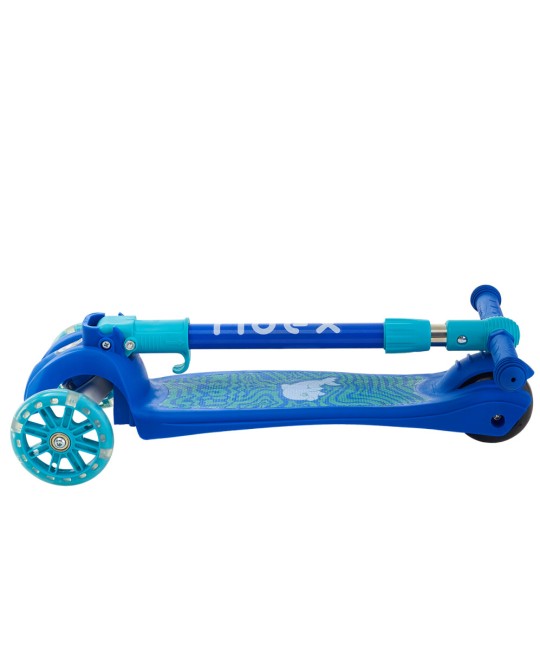 Самокат Ridex 3-х колесный Wave, 120/90 мм синий/голубой Самокат Ridex 3-х колесный Wave, 120/90 мм синий/голубой