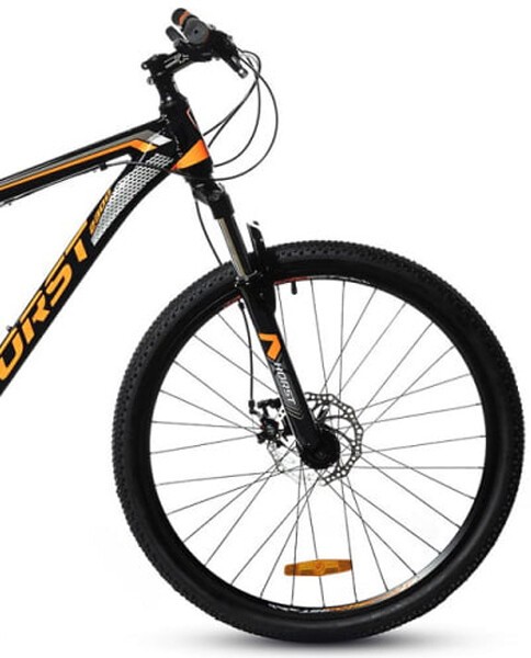 Велосипед Horst Genesis 26 черный/оранжевый/серый 19"