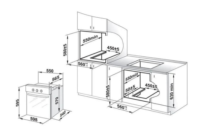 Встраиваемый электрический духовой шкаф Gefest ДА 622-05 S Встраиваемый электрический духовой шкаф Gefest ДА 622-05 S