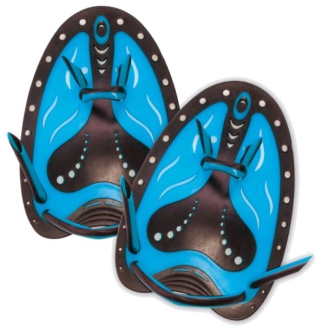 Лопатки для плавания Aqquatix Comfort Paddles L синий Лопатки для плавания Aqquatix Comfort Paddles L синий