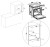 Встраиваемый электрический духовой шкаф Maunfeld AEOF6060S Встраиваемый электрический духовой шкаф Maunfeld AEOF6060S