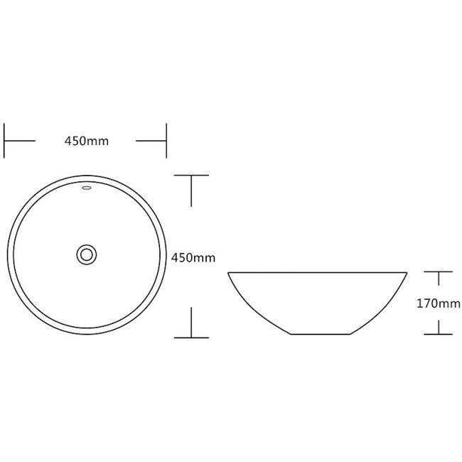 Раковина накладная Cerutti SPA CR1001 Раковина накладная Cerutti SPA CR1001