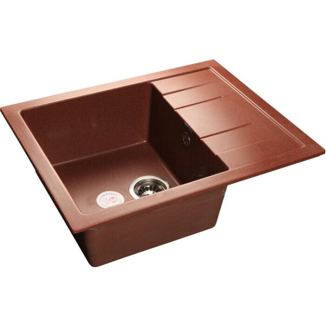 Кухонная мойка GranFest Quadro GF-Q-650L красный марс Кухонная мойка GranFest Quadro GF-Q-650L красный марс