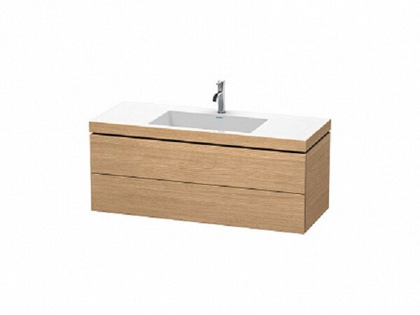 Тумба с раковиной Duravit L-CUBE (LC6929O5252) дуб европейский