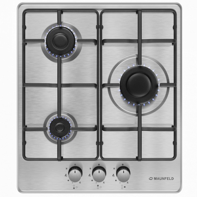 Встраиваемая газовая варочная панель Maunfeld EGHS.43.3STS-ES