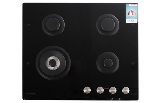 Встраиваемая газовая варочная панель Leran GH 64662 BG Встраиваемая газовая варочная панель Leran GH 64662 BG