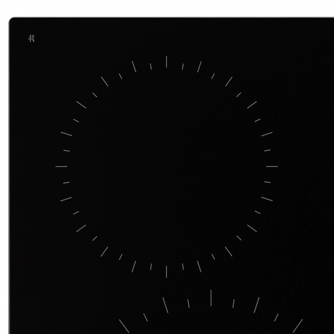 Встраиваемая электрическая варочная панель Krona Zauber 60 BL 1DZTK