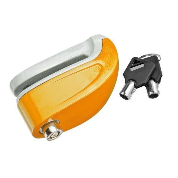 Замок на дисковый тормоз Stels GK202.802 желтый