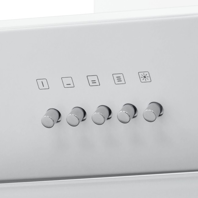 Каминная вытяжка Krona Vierkant 600 white PB