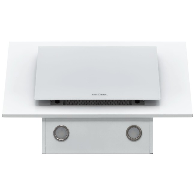 Каминная вытяжка Krona Vierkant 600 white PB
