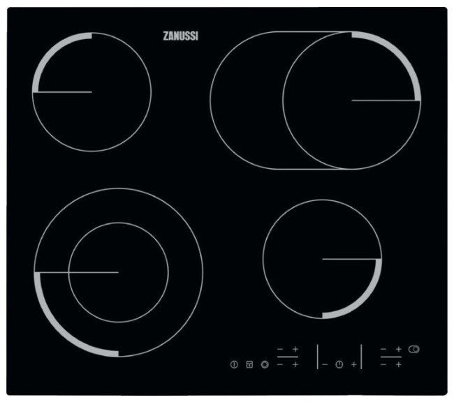 Встраиваемая электрическая варочная панель Zanussi ZEV 56646 FB Встраиваемая электрическая варочная панель Zanussi ZEV 56646 FB